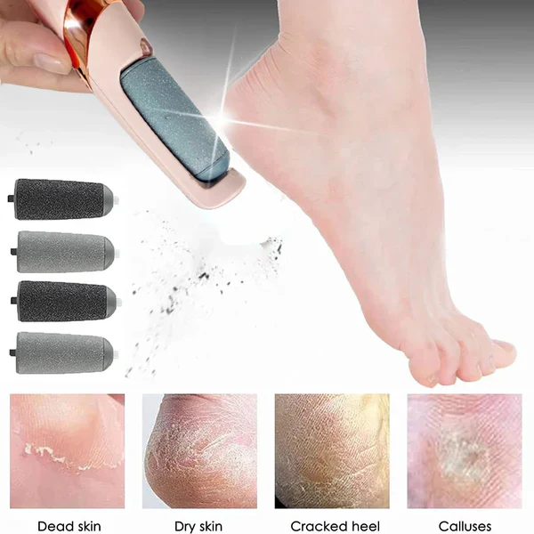 Flawless Finishing Touch Pedi Rechargeable Tool - Electric Foot Callus Remover