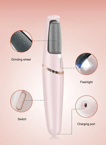 Flawless Finishing Touch Pedi Rechargeable Tool - Electric Foot Callus Remover